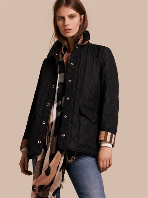 burberry quilted jacket womens puffer|burberry quilted jacket ladies.